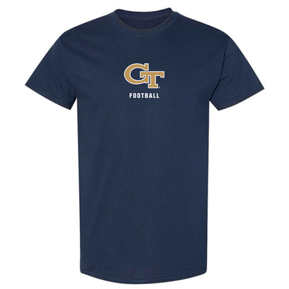 Georgia Tech - NCAA Football : Ronnie Thomas - Classic Shersey T-Shirt-0