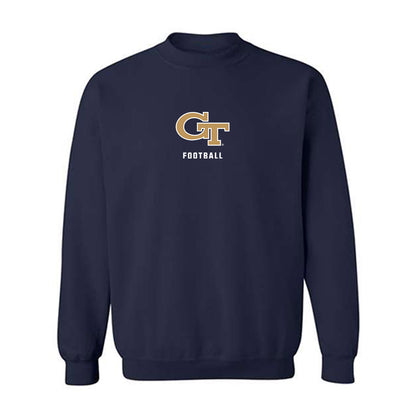 Georgia Tech - NCAA Football : Evan Haynes - Classic Shersey Crewneck Sweatshirt-0