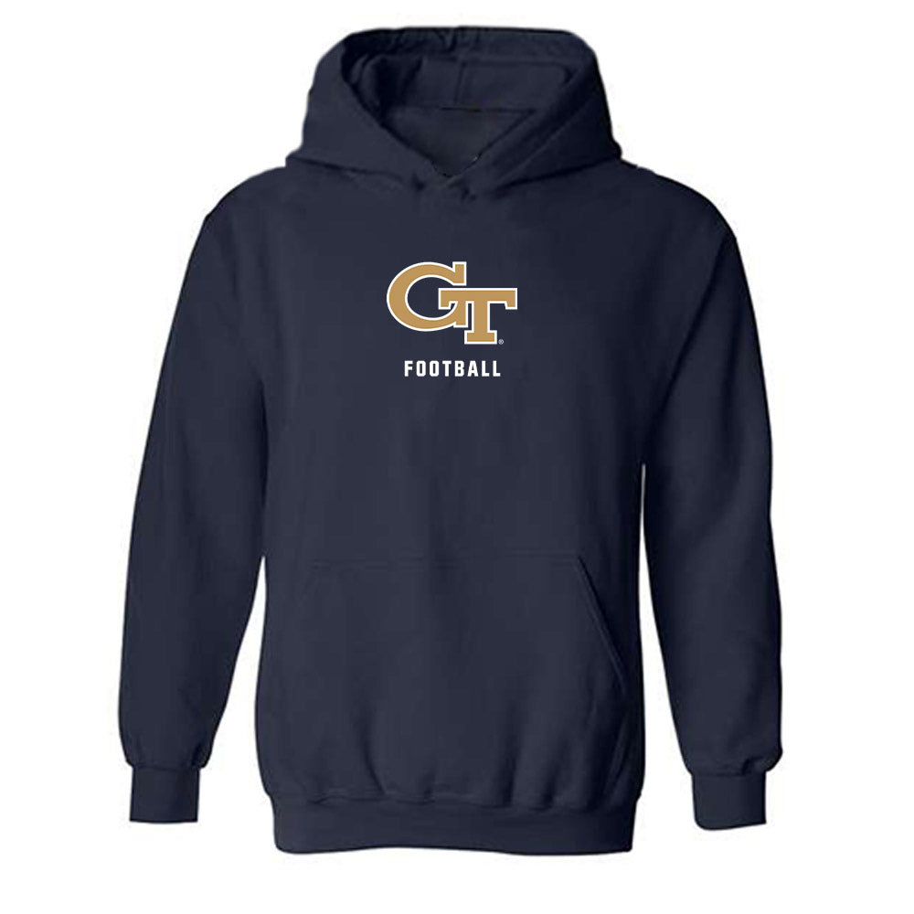 Georgia Tech - NCAA Football : Jj Winston - Classic Shersey Hooded Sweatshirt-0
