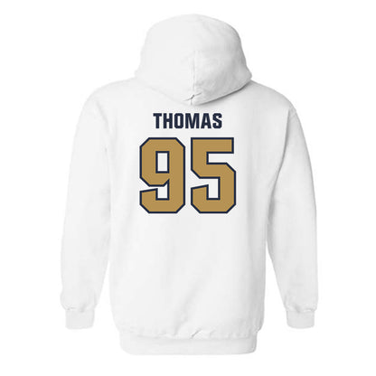 Georgia Tech - NCAA Football : Tawfiq Thomas - Classic Shersey Hooded Sweatshirt-1