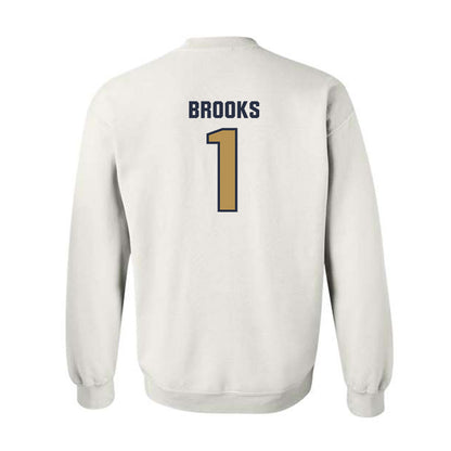 Georgia Tech - NCAA Football : LaMiles Brooks - Classic Shersey Crewneck Sweatshirt-1