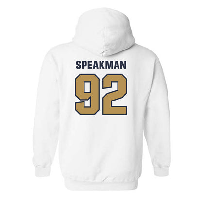 Georgia Tech - NCAA Football : Christian Speakman - Classic Shersey Hooded Sweatshirt-1
