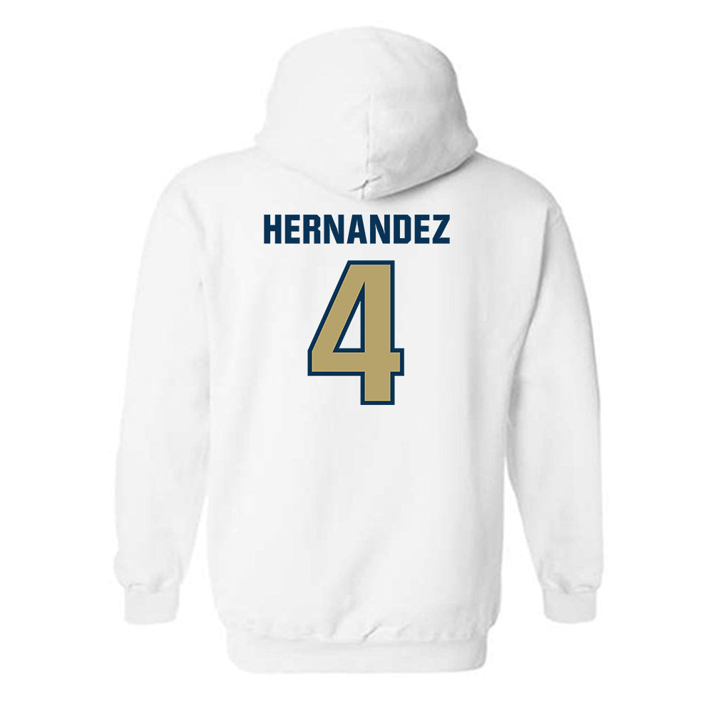 Georgia Tech - NCAA Baseball : Alex Hernandez - Classic Shersey Hooded Sweatshirt-1