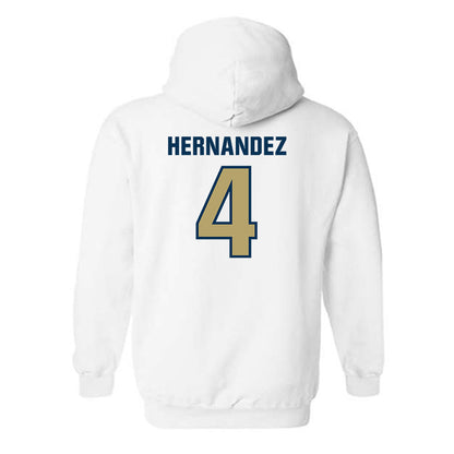Georgia Tech - NCAA Baseball : Alex Hernandez - Classic Shersey Hooded Sweatshirt-1