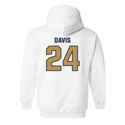 Georgia Tech - NCAA Football : Trenton Davis - Classic Shersey Hooded Sweatshirt-1
