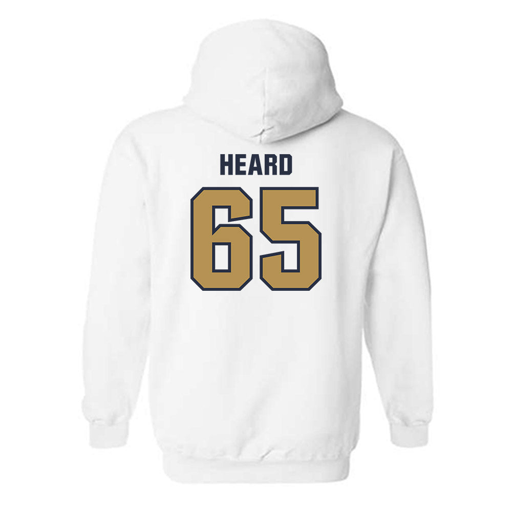Georgia Tech - NCAA Football : Courtney Heard - Classic Shersey Hooded Sweatshirt-1