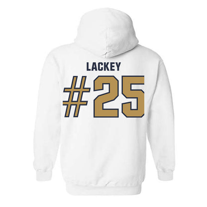 Georgia Tech - NCAA Baseball : Vahn Lackey - Classic Shersey Hooded Sweatshirt-1