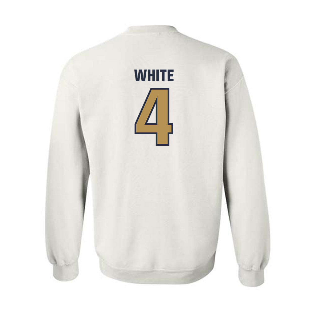 Georgia Tech - NCAA Football : Daiquan White - Classic Shersey Crewneck Sweatshirt-1