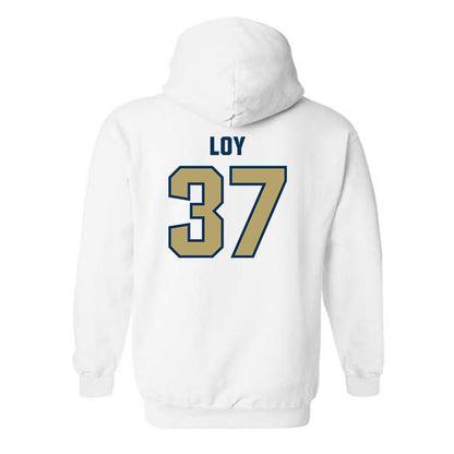 Georgia Tech - NCAA Baseball : Dylan Loy - Classic Shersey Hooded Sweatshirt-1