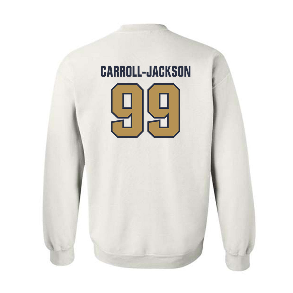 Georgia Tech - NCAA Football : Vincent Carroll-Jackson - Classic Shersey Crewneck Sweatshirt-1