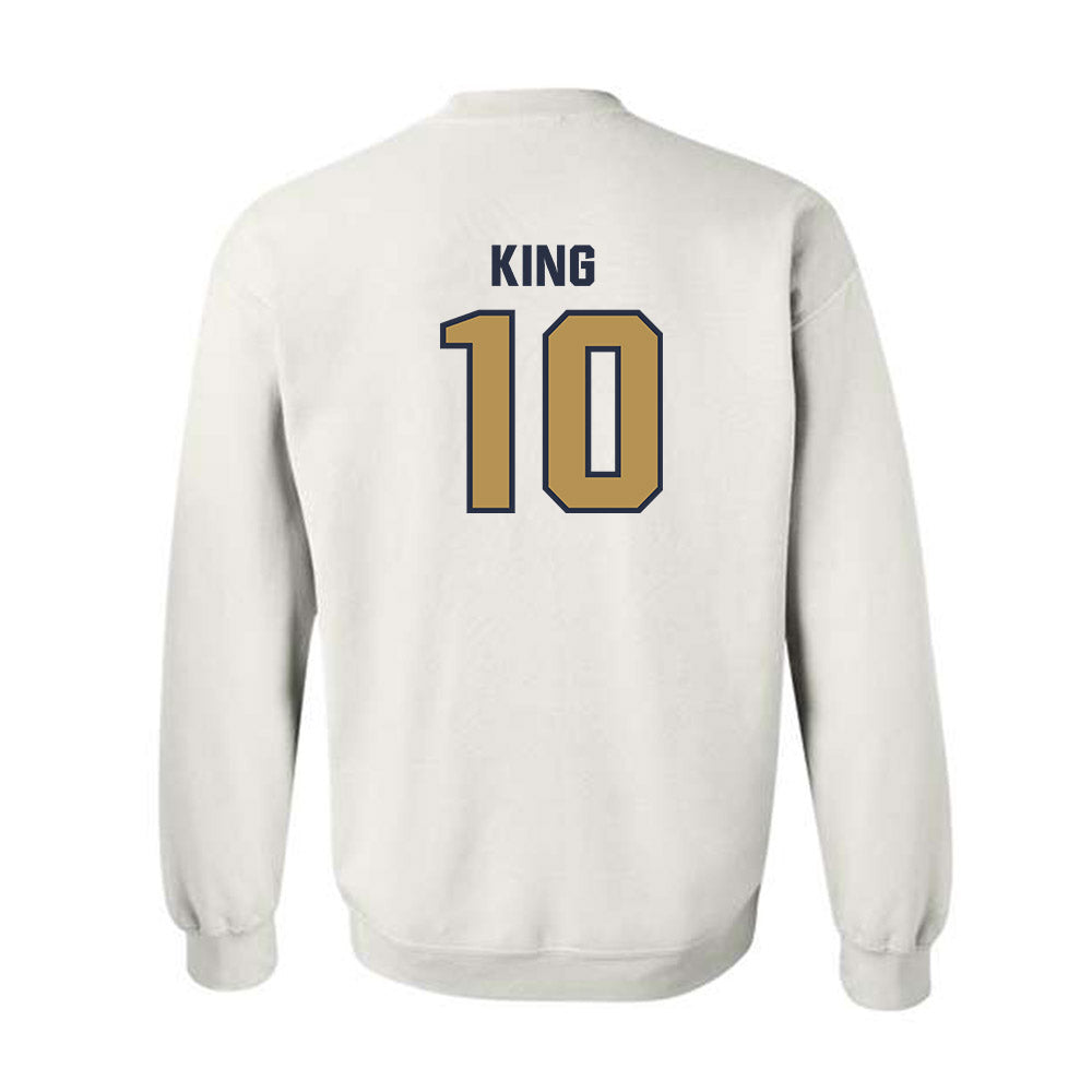 Georgia Tech - NCAA Football : Haynes King - Classic Shersey Crewneck Sweatshirt-1