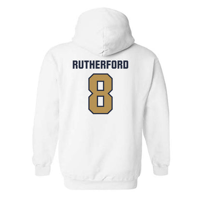 Georgia Tech - NCAA Football : Malik Rutherford - Classic Shersey Hooded Sweatshirt-1