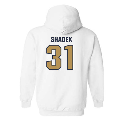 Georgia Tech - NCAA Baseball : Justin Shadek - Classic Shersey Hooded Sweatshirt-1