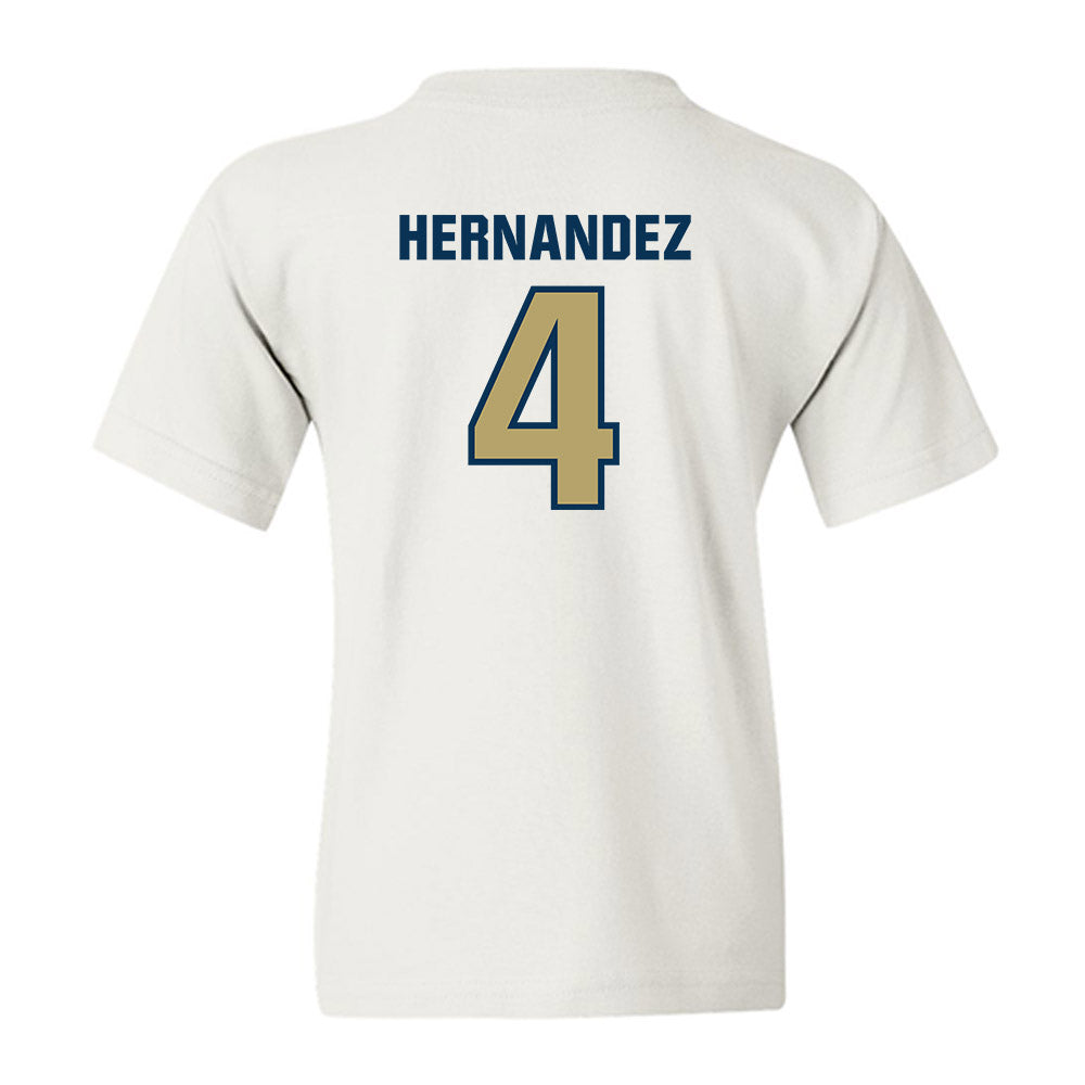 Georgia Tech - NCAA Baseball : Alex Hernandez - Classic Shersey Youth T-Shirt-1