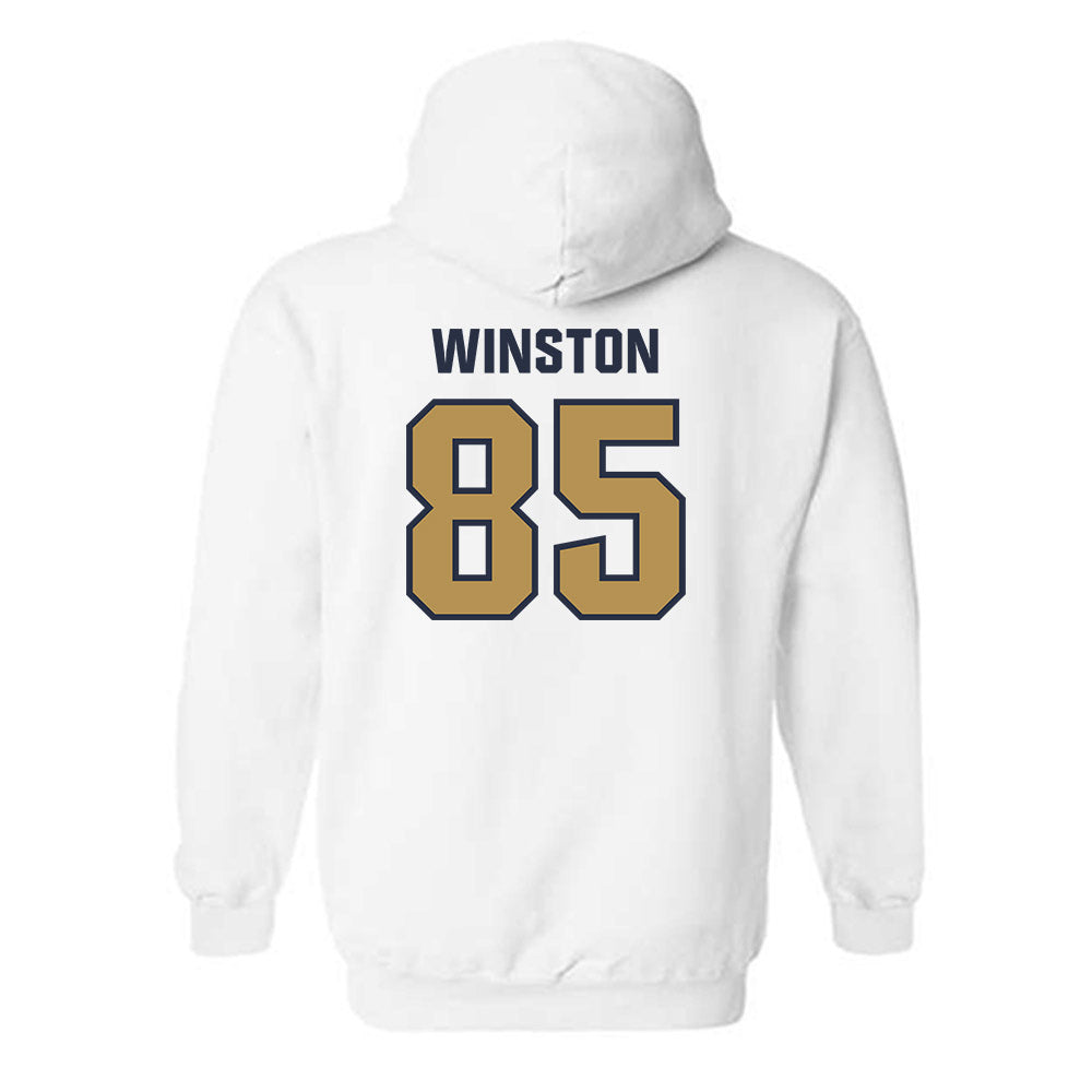 Georgia Tech - NCAA Football : Jj Winston - Classic Shersey Hooded Sweatshirt-1