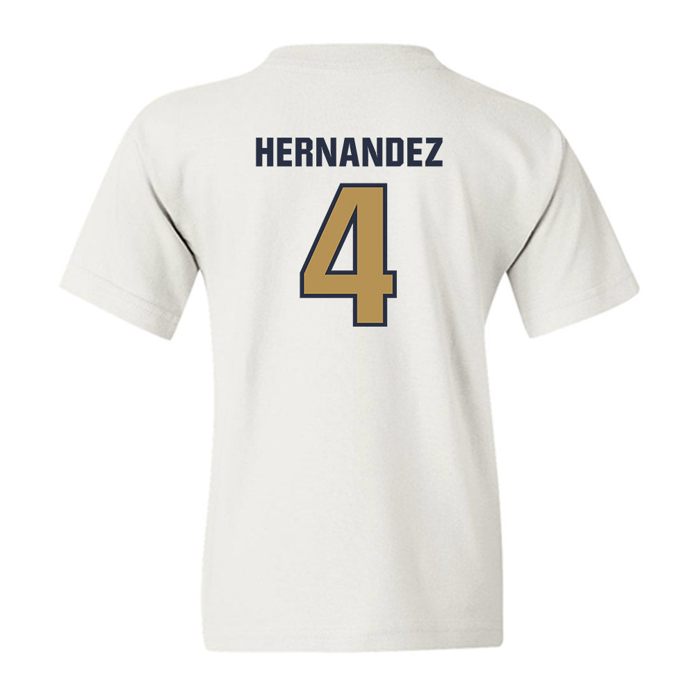 Georgia Tech - NCAA Baseball : Alex Hernandez - Classic Shersey Youth T-Shirt-1