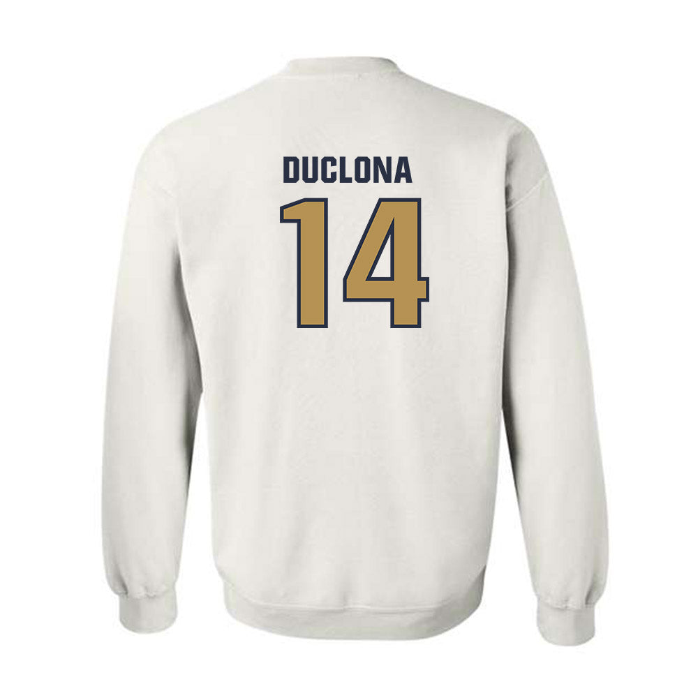 Georgia Tech - NCAA Football : Jonas Duclona - Classic Shersey Crewneck Sweatshirt-1