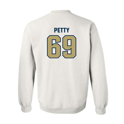 Georgia Tech - NCAA Football : Josh Petty - Classic Shersey Crewneck Sweatshirt-1