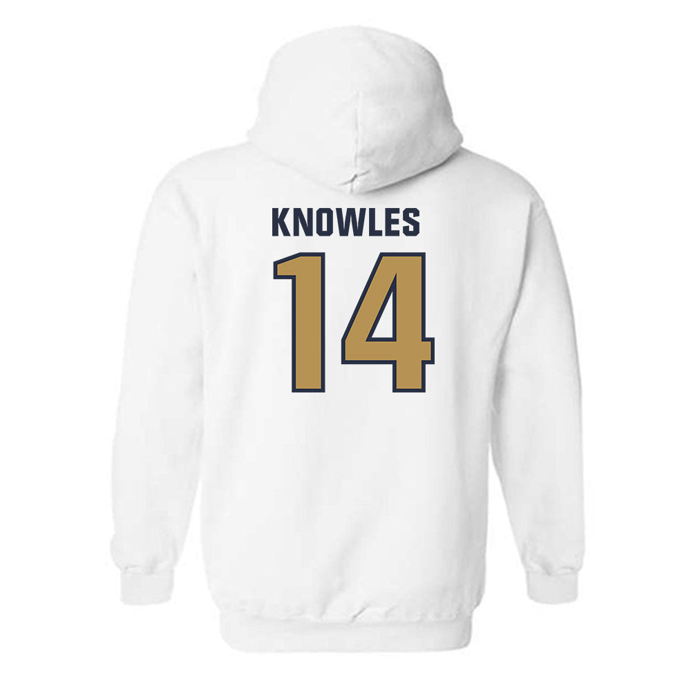 Georgia Tech - NCAA Football : Graham Knowles - Classic Shersey Hooded Sweatshirt-1