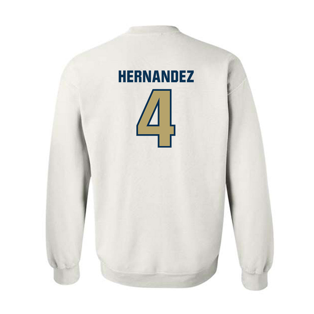 Georgia Tech - NCAA Baseball : Alex Hernandez - Classic Shersey Crewneck Sweatshirt-1