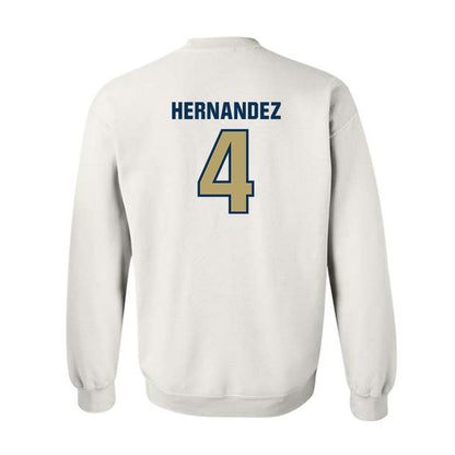 Georgia Tech - NCAA Baseball : Alex Hernandez - Classic Shersey Crewneck Sweatshirt-1