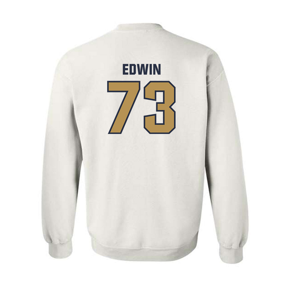 Georgia Tech - NCAA Football : Favour Edwin - Classic Shersey Crewneck Sweatshirt-1