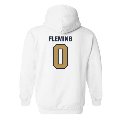 Georgia Tech - NCAA Men's Basketball : Akai Fleming - Classic Shersey Hooded Sweatshirt-1