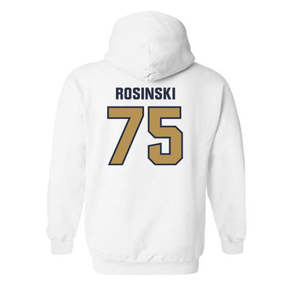 Georgia Tech - NCAA Football : Andrew Rosinski - Classic Shersey Hooded Sweatshirt-1