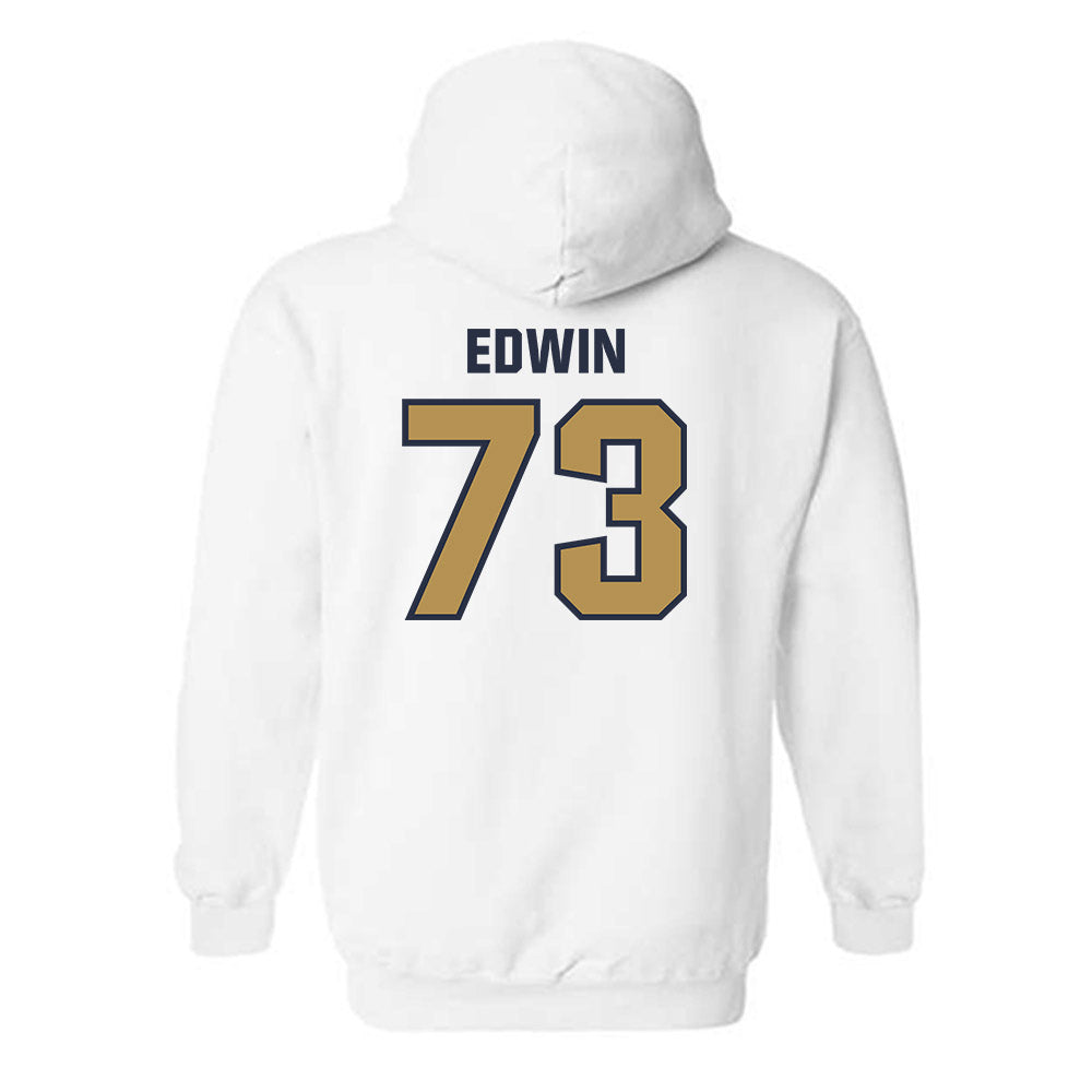 Georgia Tech - NCAA Football : Favour Edwin - Classic Shersey Hooded Sweatshirt-1