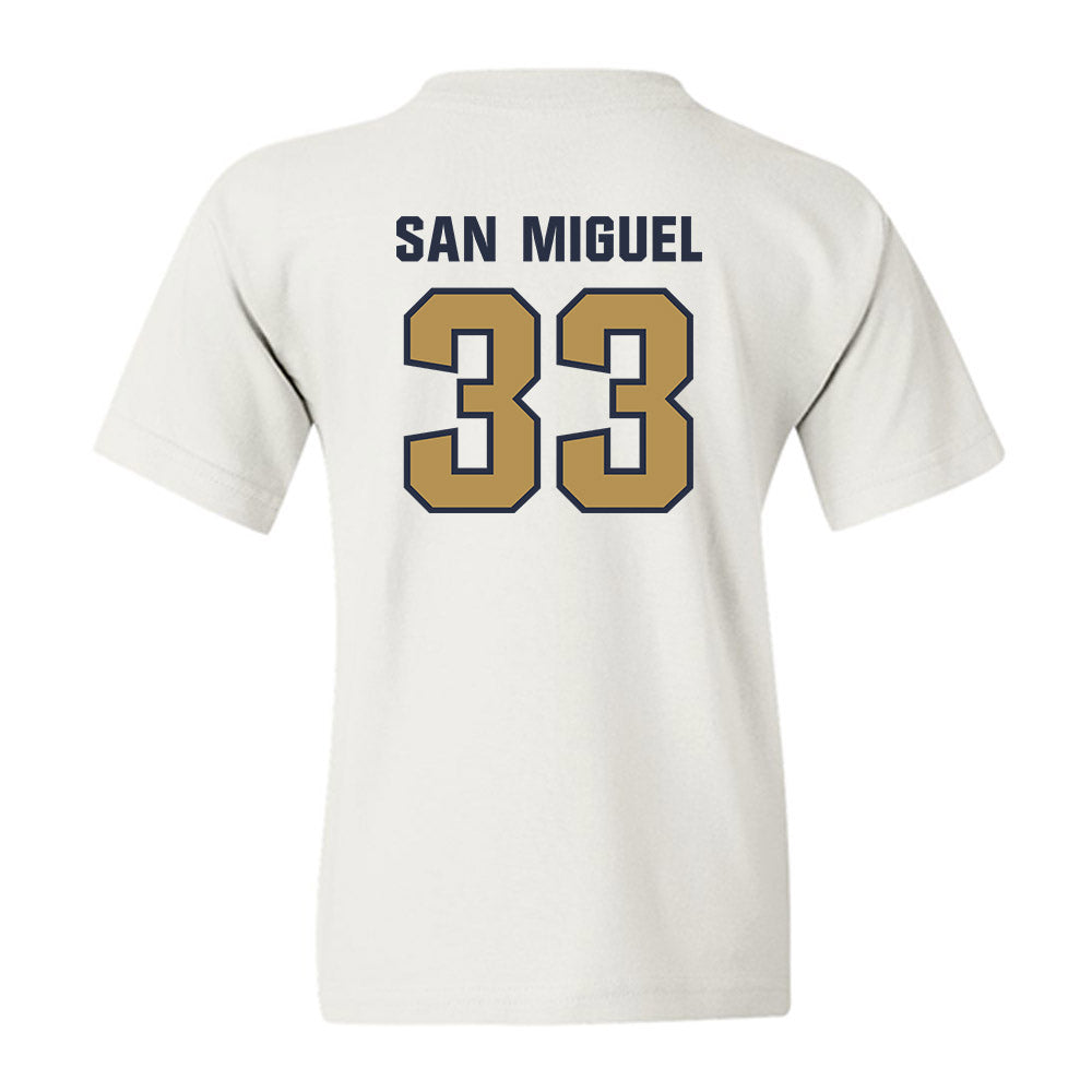 Georgia Tech - NCAA Men's Basketball : Marcos San Miguel - Classic Shersey Youth T-Shirt-1