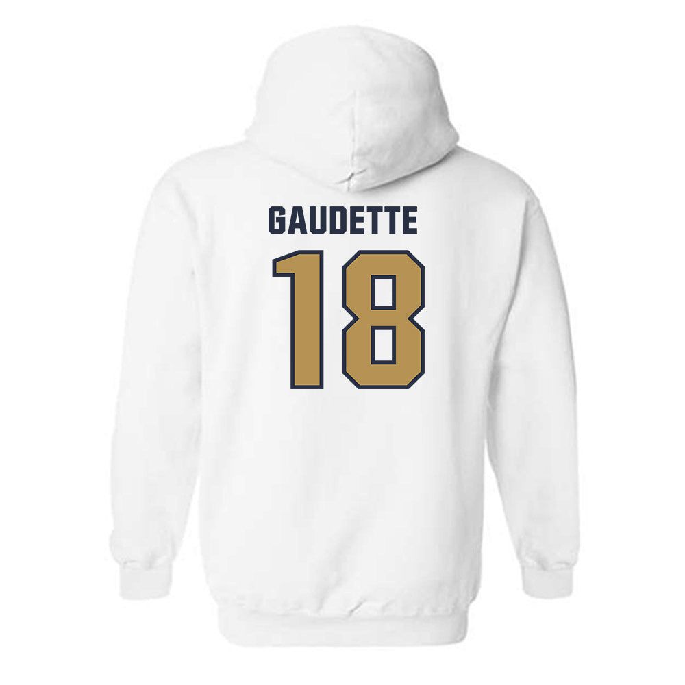 Georgia Tech - NCAA Baseball : Caden Gaudette - Classic Shersey Hooded Sweatshirt-1