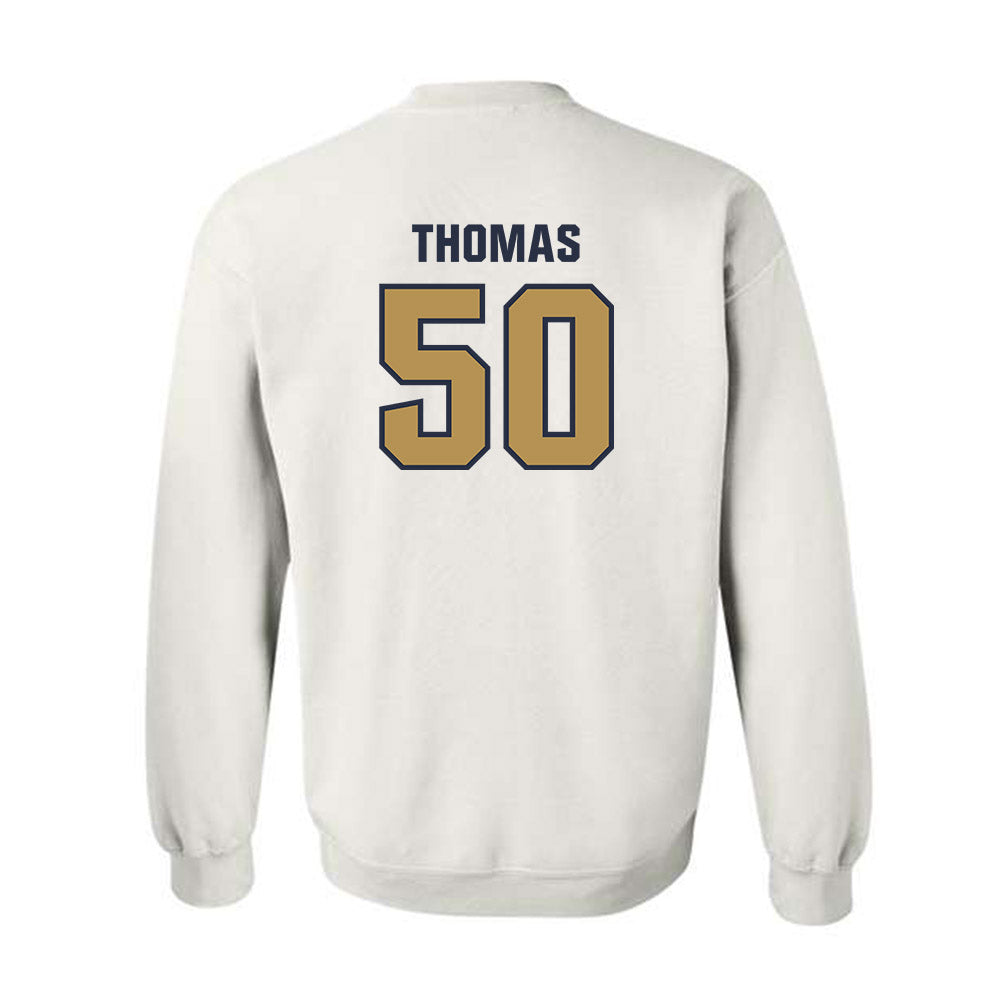 Georgia Tech - NCAA Football : Ronnie Thomas - Classic Shersey Crewneck Sweatshirt-1