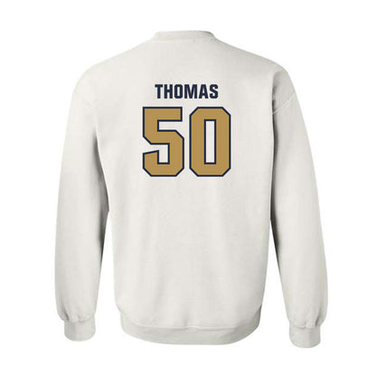 Georgia Tech - NCAA Football : Ronnie Thomas - Classic Shersey Crewneck Sweatshirt-1
