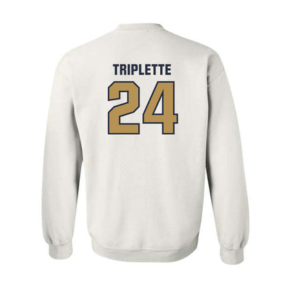 Georgia Tech - NCAA Football : Ronald Triplette - Classic Shersey Crewneck Sweatshirt-1
