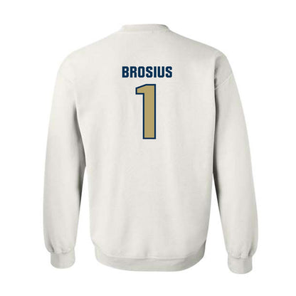 Georgia Tech - NCAA Baseball : Parker Brosius - Classic Shersey Crewneck Sweatshirt-1