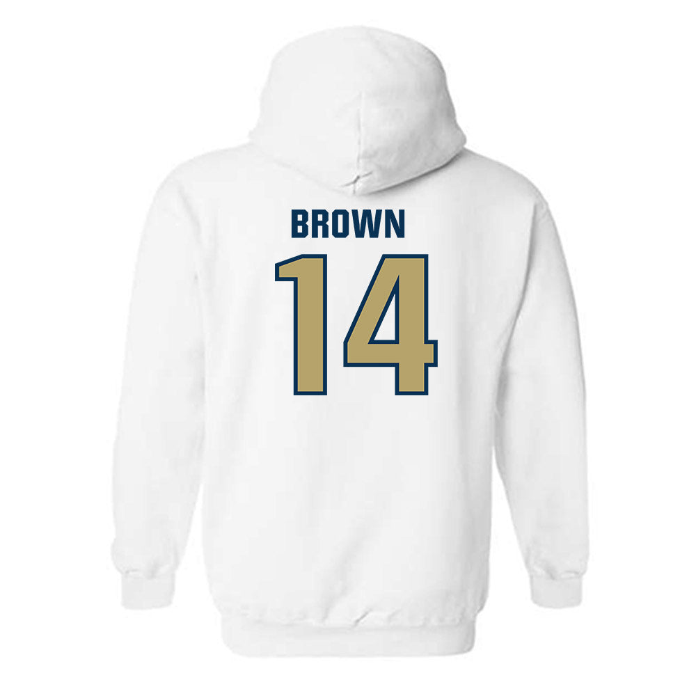 Georgia Tech - NCAA Baseball : Cade Brown - Classic Shersey Hooded Sweatshirt-1