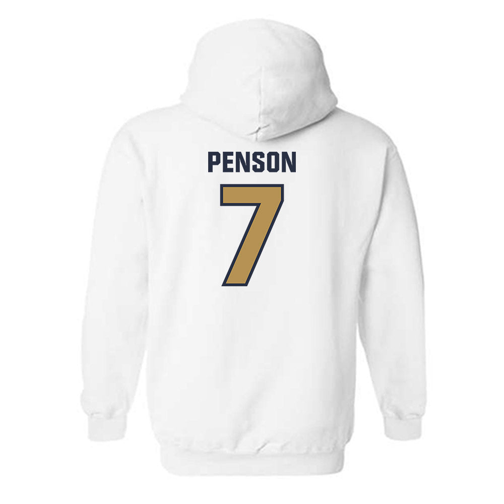 Georgia Tech - NCAA Football : Dalen Penson - Classic Shersey Hooded Sweatshirt-1