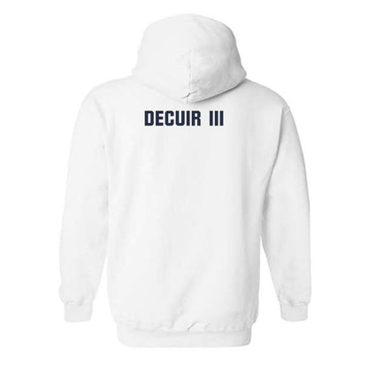 Georgia Tech - NCAA Men's Track & Field : Winston DeCuir III - Classic Shersey Hooded Sweatshirt-1