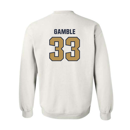 Georgia Tech - NCAA Football : CJ Gamble - Classic Shersey Crewneck Sweatshirt-1