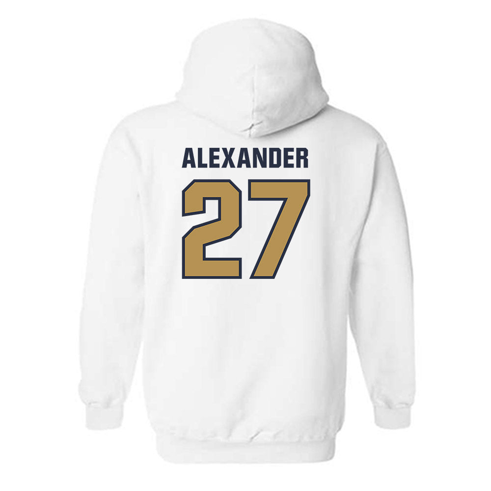 Georgia Tech - NCAA Football : Chad Alexander - Classic Shersey Hooded Sweatshirt-1
