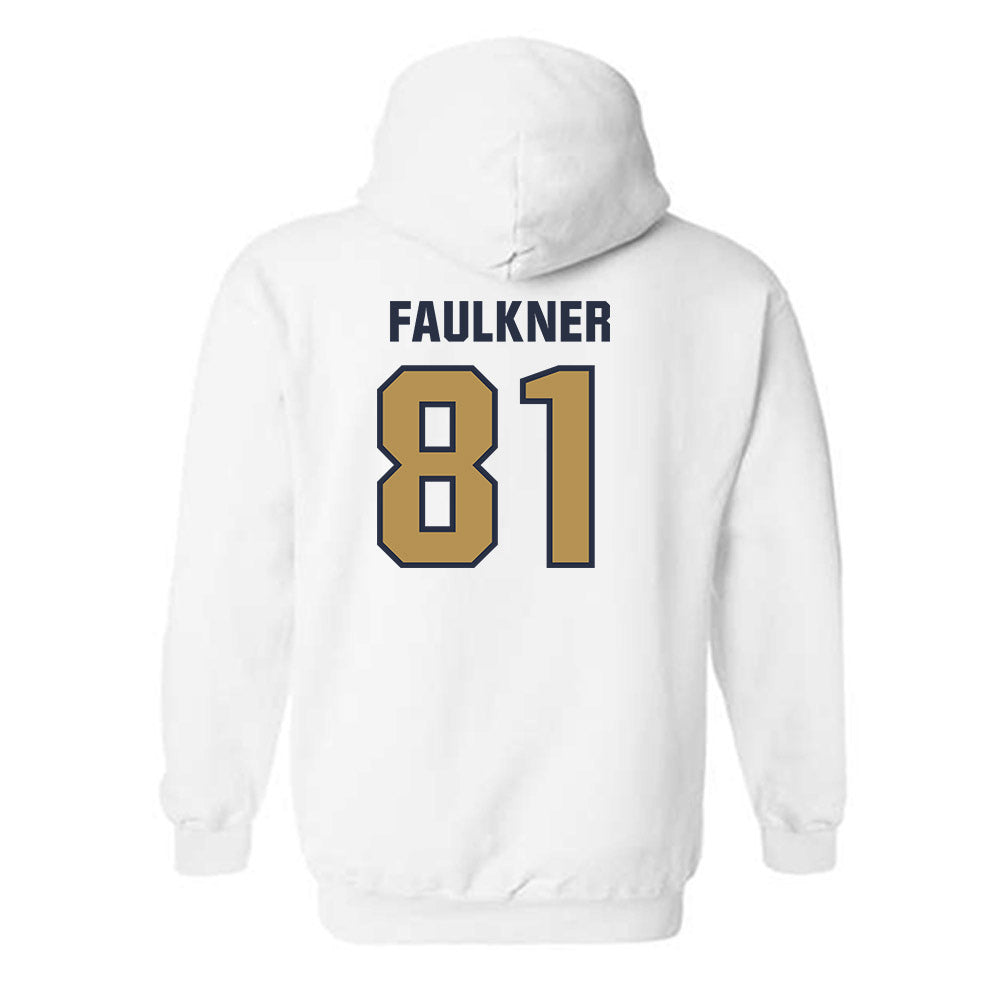 Georgia Tech - NCAA Football : Cal Faulkner - Classic Shersey Hooded Sweatshirt-1