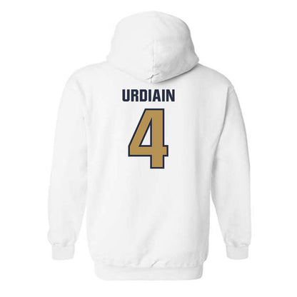 Georgia Tech - NCAA Women's Basketball : Leyre Urdiain - Classic Shersey Hooded Sweatshirt-1