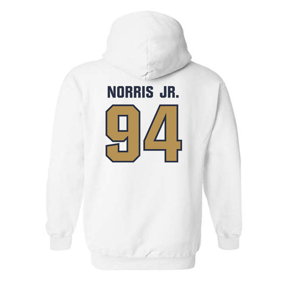 Georgia Tech - NCAA Football : Derry Norris Jr. - Classic Shersey Hooded Sweatshirt-1