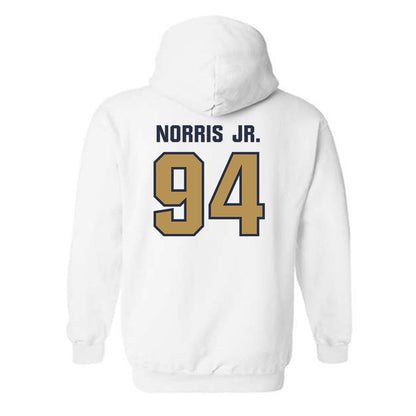 Georgia Tech - NCAA Football : Derry Norris Jr. - Classic Shersey Hooded Sweatshirt-1