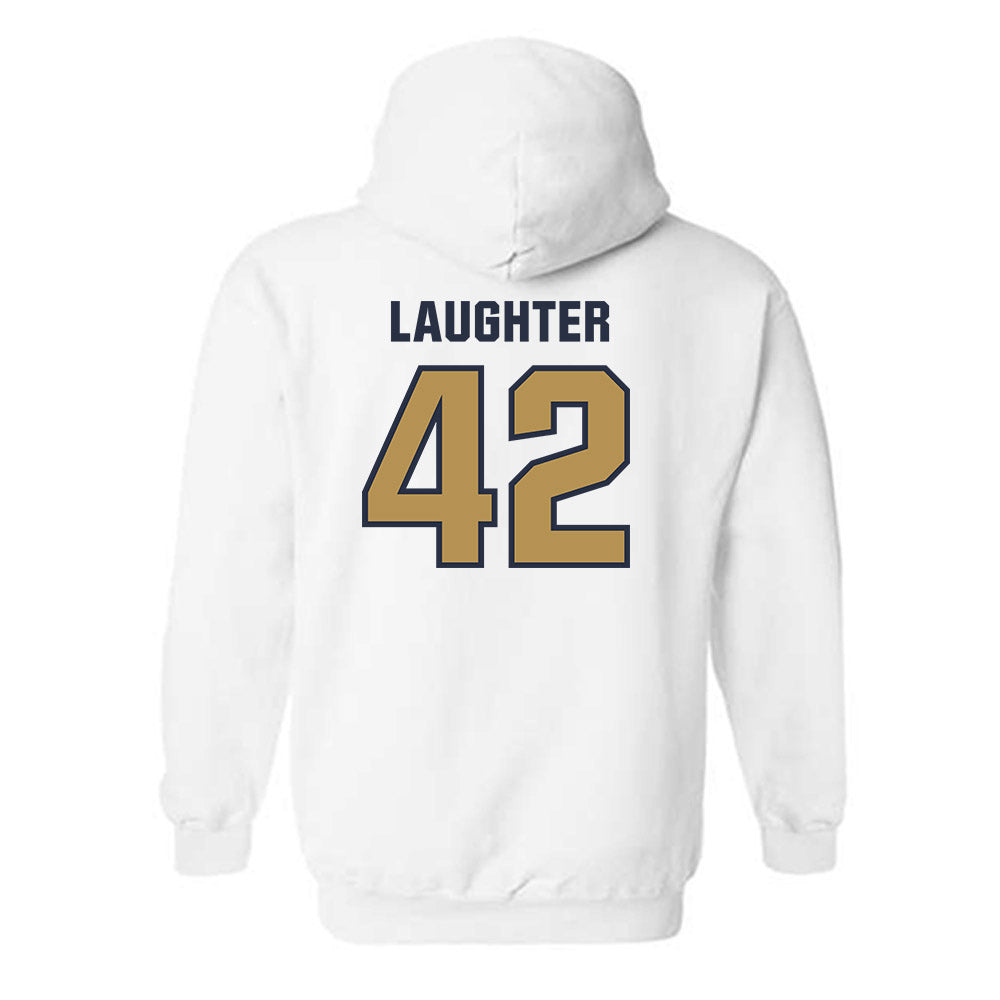 Georgia Tech - NCAA Football : Luke Laughter - Classic Shersey Hooded Sweatshirt-1