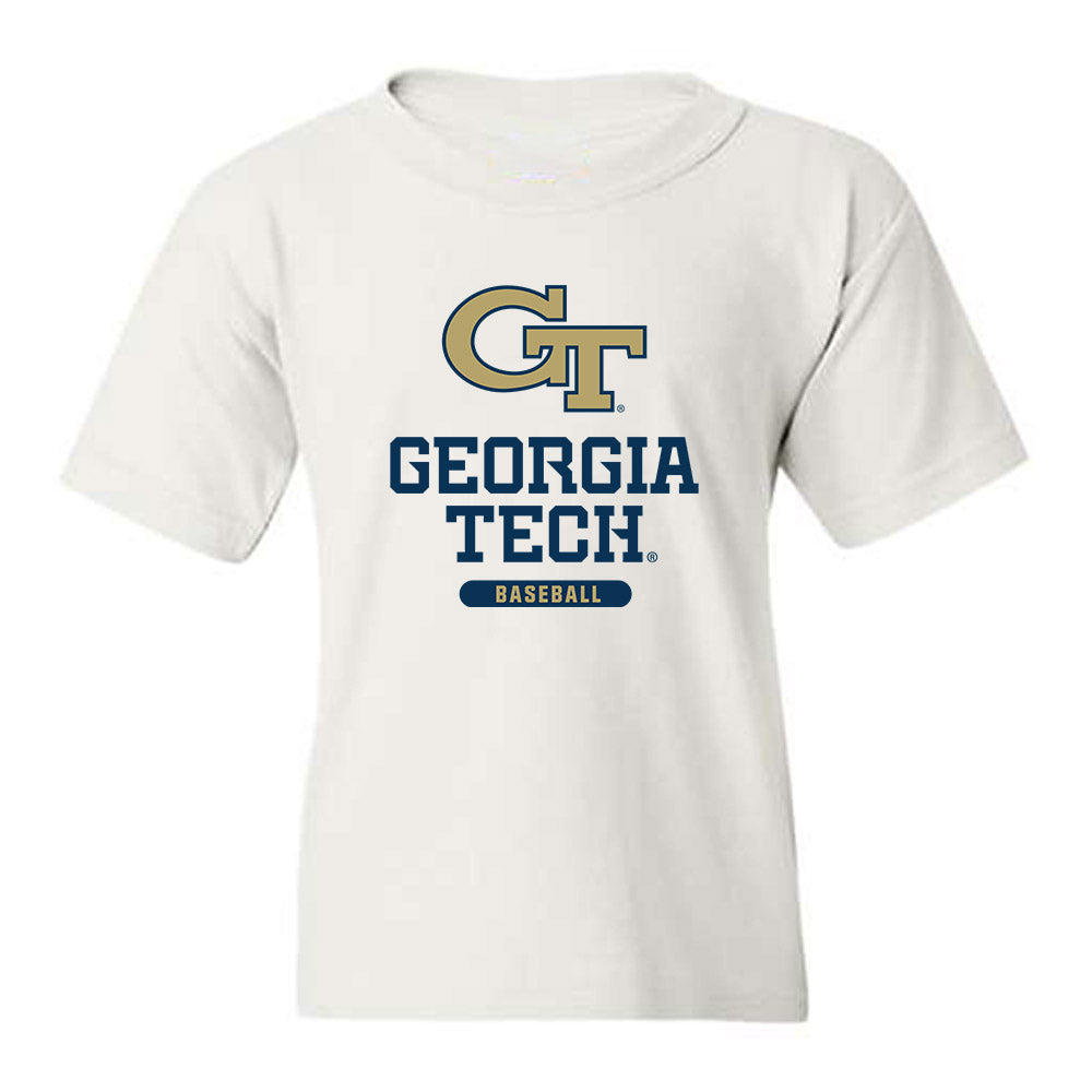 Georgia Tech - NCAA Baseball : Dylan Loy - Classic Shersey Youth T-Shirt-0