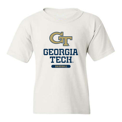 Georgia Tech - NCAA Baseball : Dylan Loy - Classic Shersey Youth T-Shirt-0