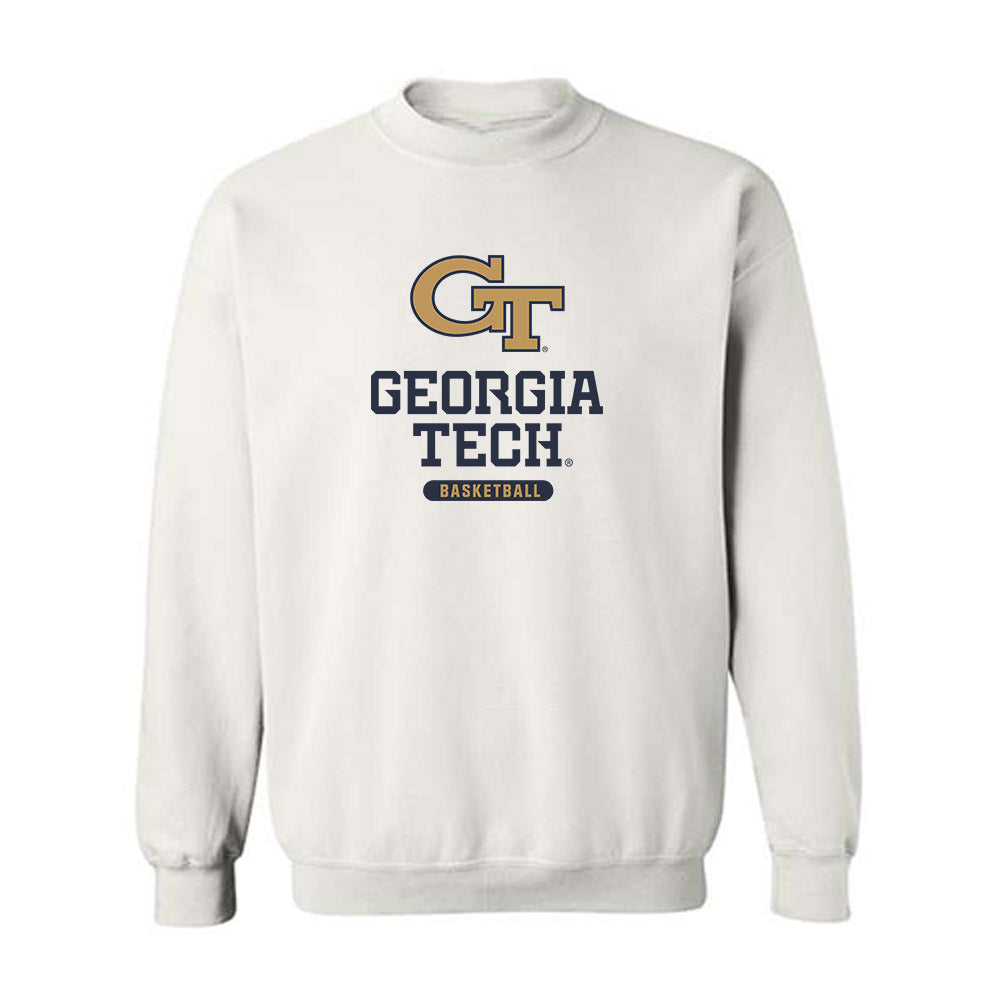 Georgia Tech - NCAA Men's Basketball : Peyton Marshall - Classic Shersey Crewneck Sweatshirt-0