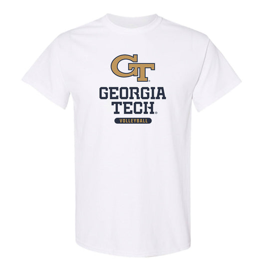 Georgia Tech - NCAA Women's Volleyball : Mia Hood - Classic Shersey T-Shirt-0