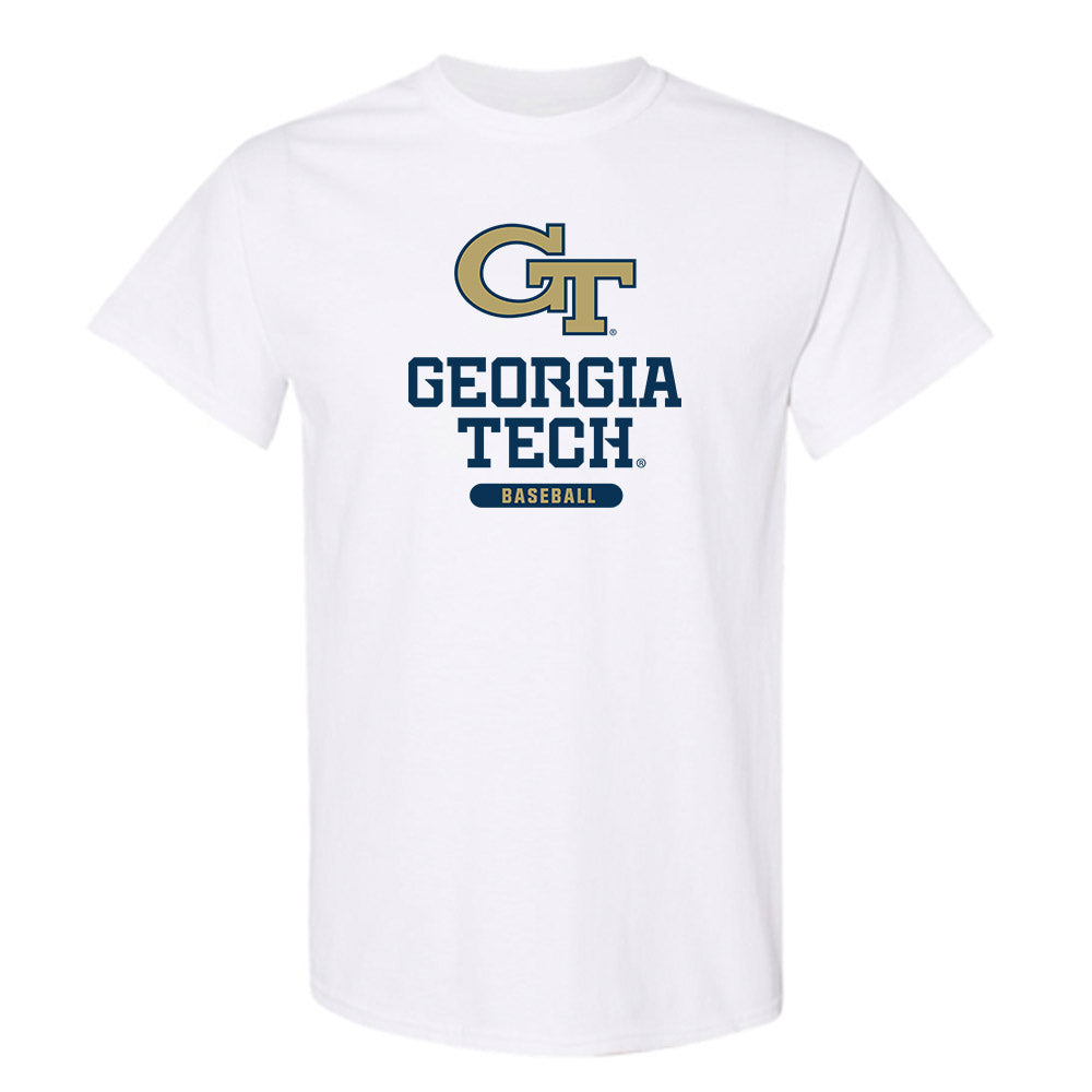 Georgia Tech - NCAA Baseball : Cade Brown - Classic Shersey T-Shirt-0